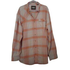 Howler Brothers Plaid Western Cowboy Camping Dad Hiking Fishing Outdoor Shirt XX